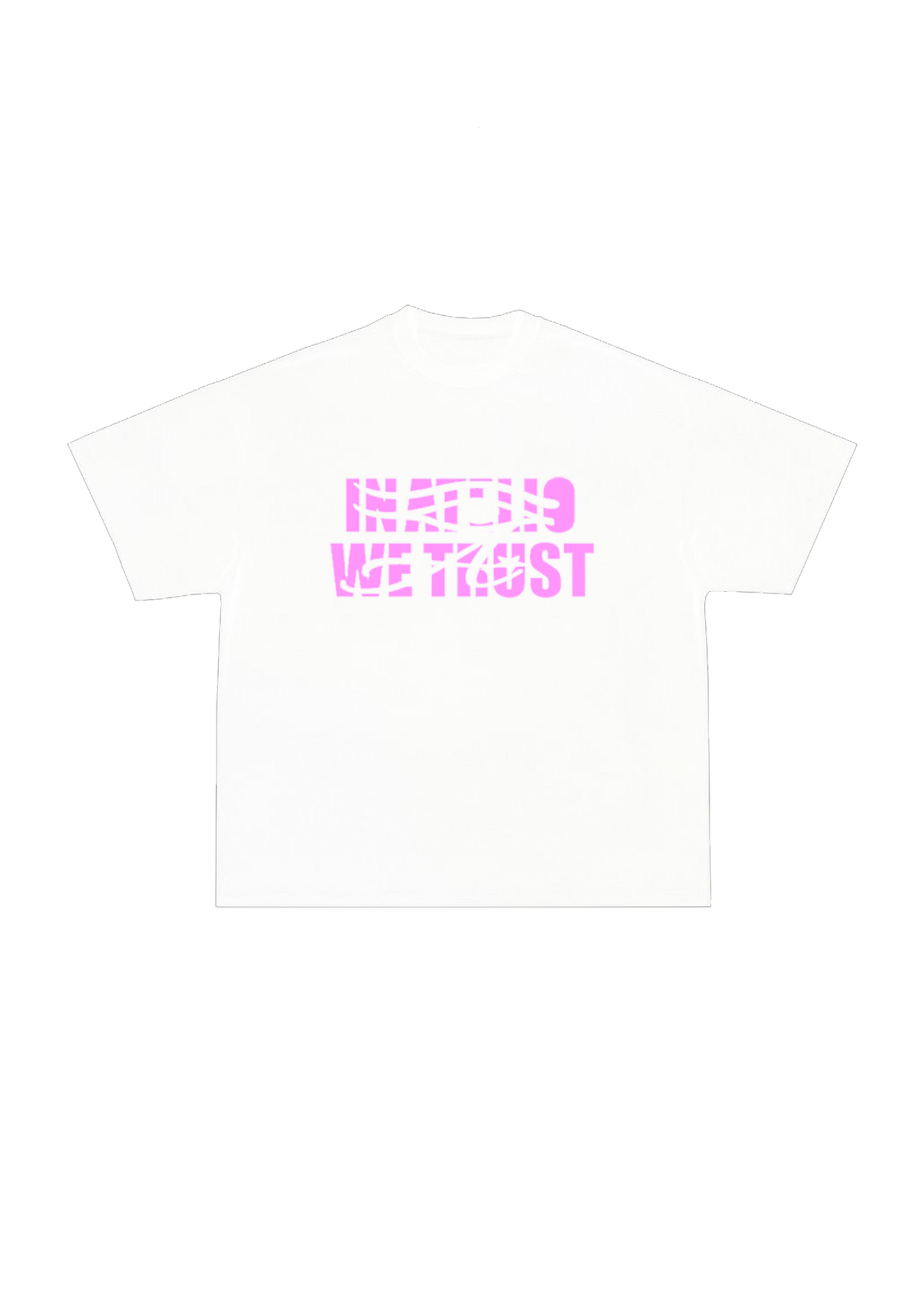 In Atelio We Trust Shirt Weiß Pink
