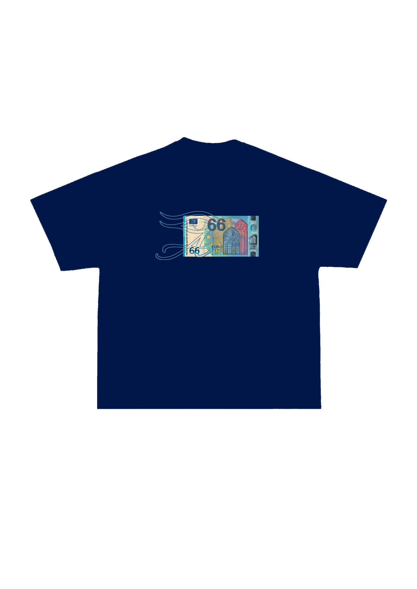 66 Shirt blau blau